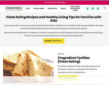 Clean Eating with Kids
