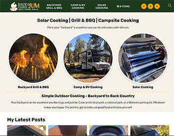 Backyard Yum website